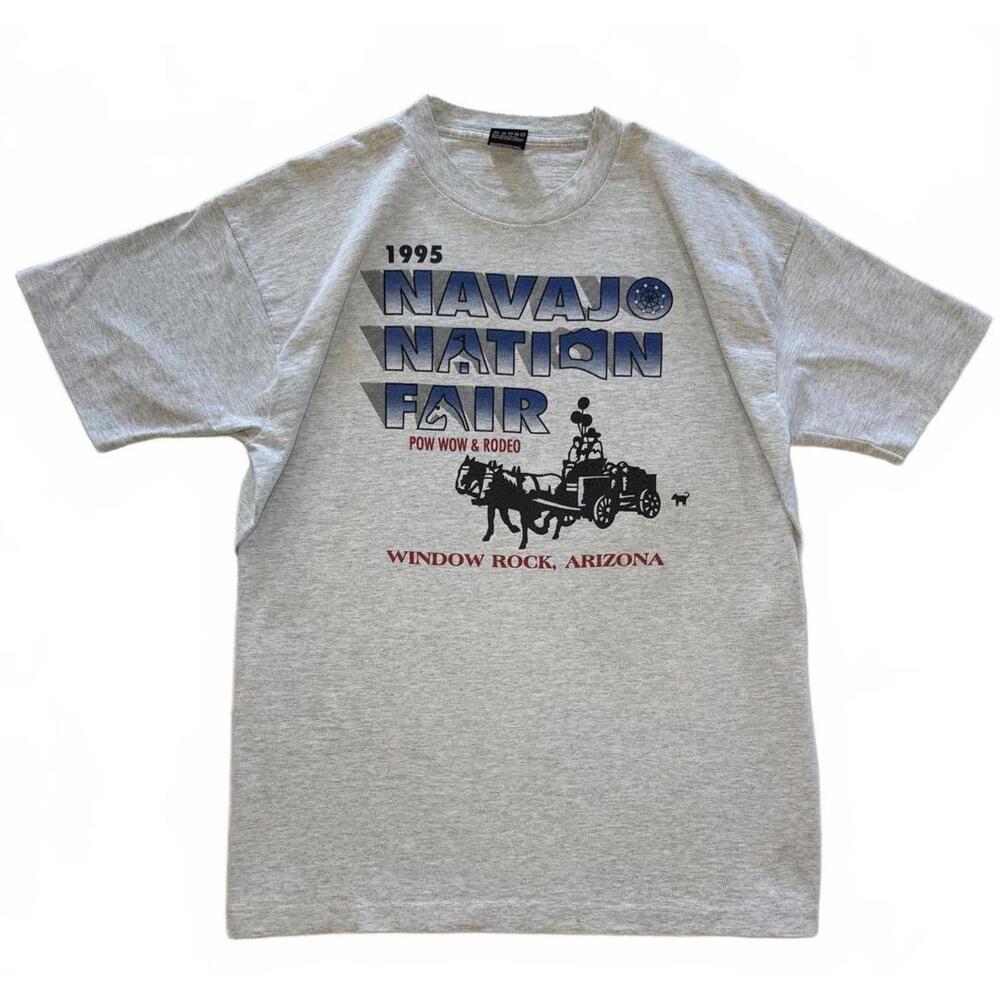 Vintage 1995 Navajo Nation Fair T-Shirt Window Rock Arizona – XL – Single Stitch